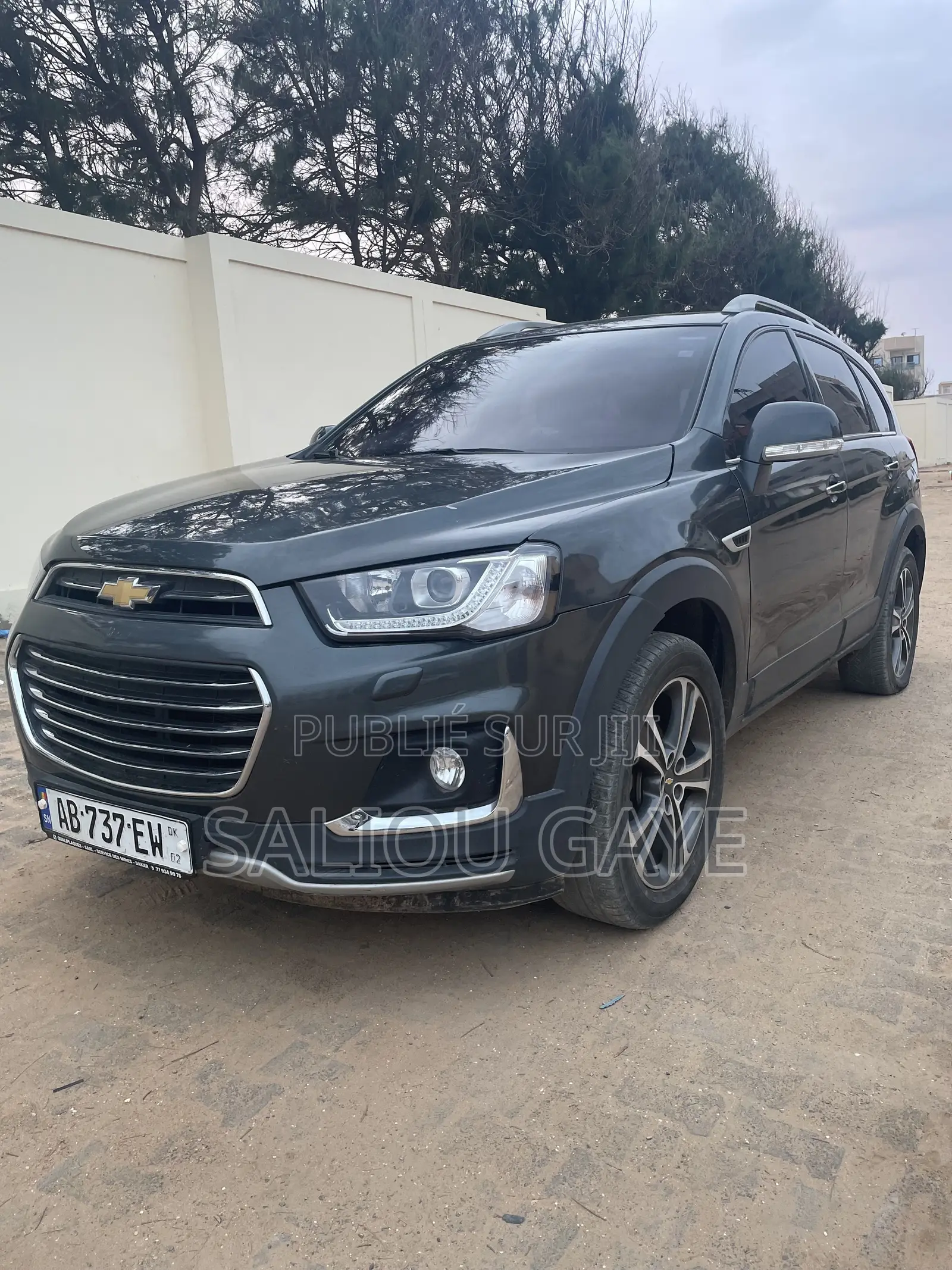 Chevrolet Captiva 2017 Noir