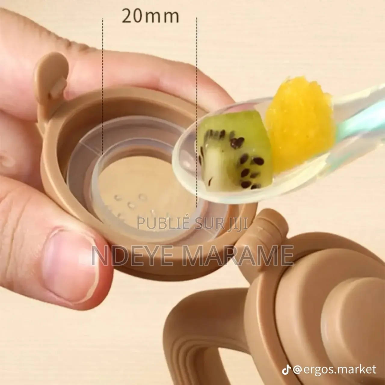 Tétine À Fruits en Silicone Pour Bébé