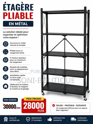 Etagere Pliable