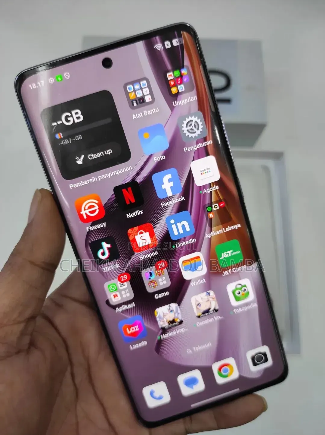Nouveau Oppo Reno10 Pro 256 GB Violet