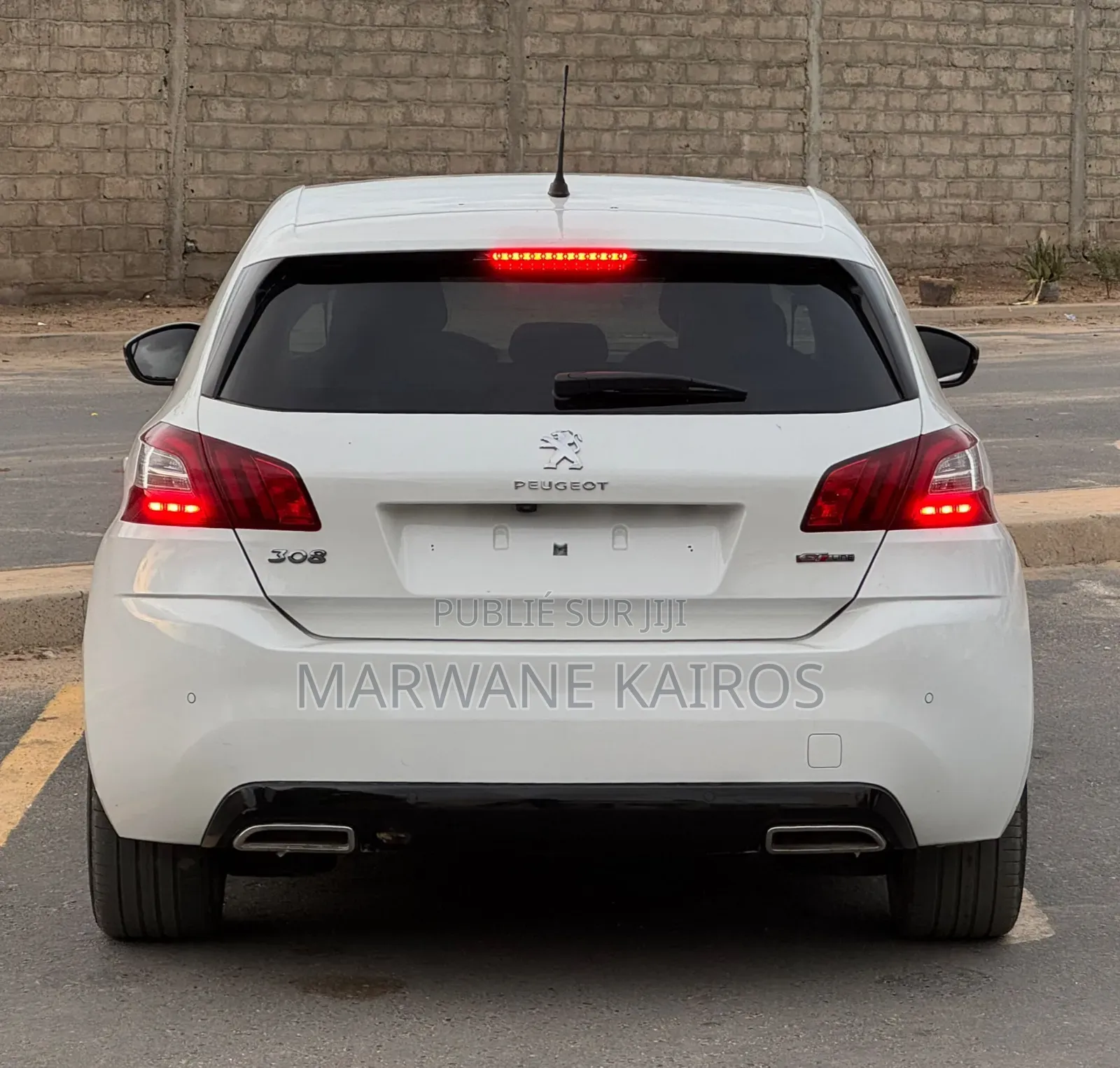 Peugeot 308 2017 Blanc