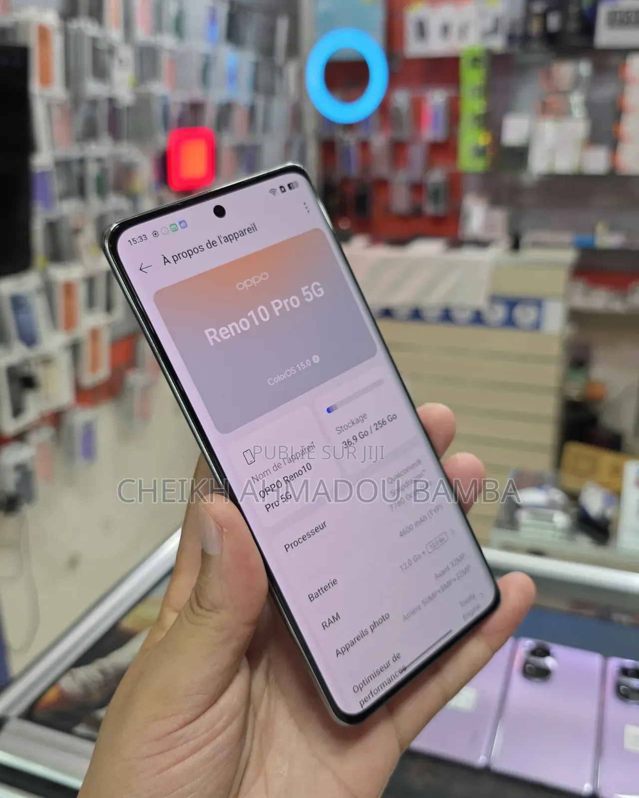 Nouveau Oppo Reno10 Pro 256 GB Gris