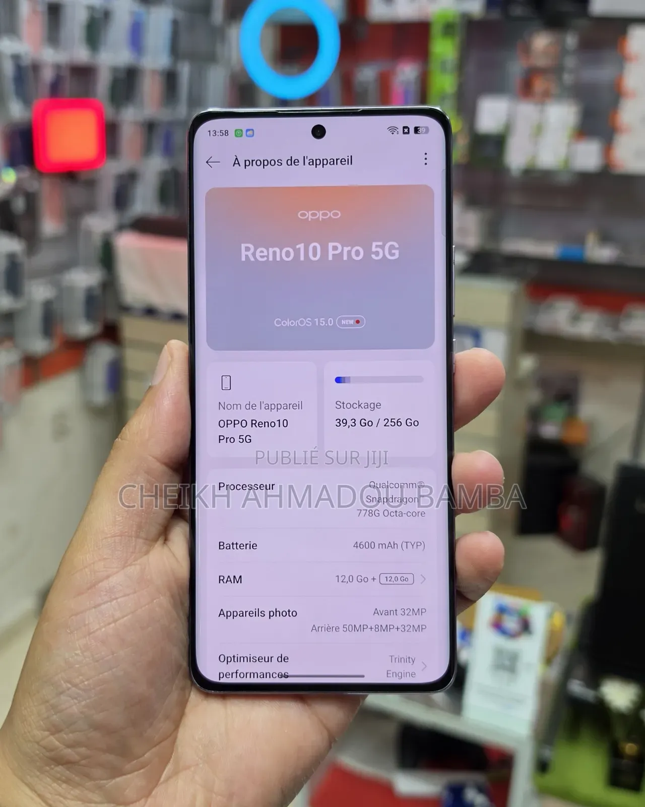 Nouveau Oppo Reno10 Pro 256 GB Autre