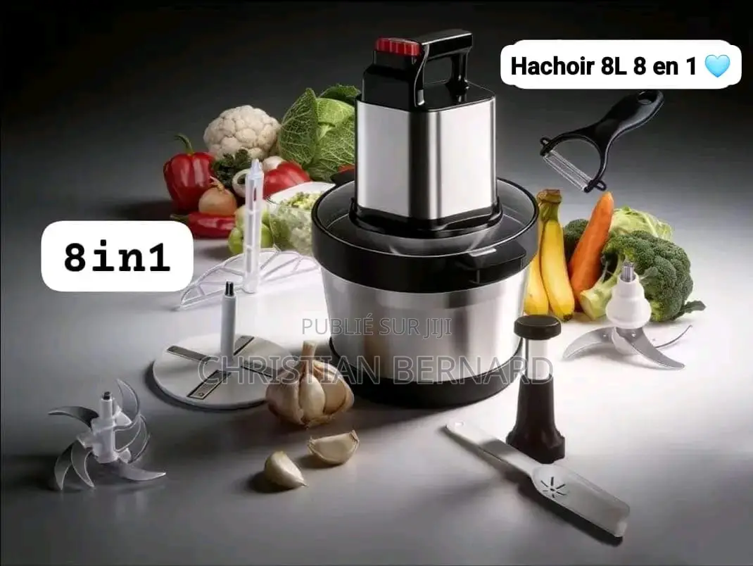 Hachoir 8L 8 en 1