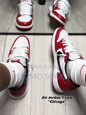 Air Jordan 1 Low Chicago – Rouge, Blanc Noir |