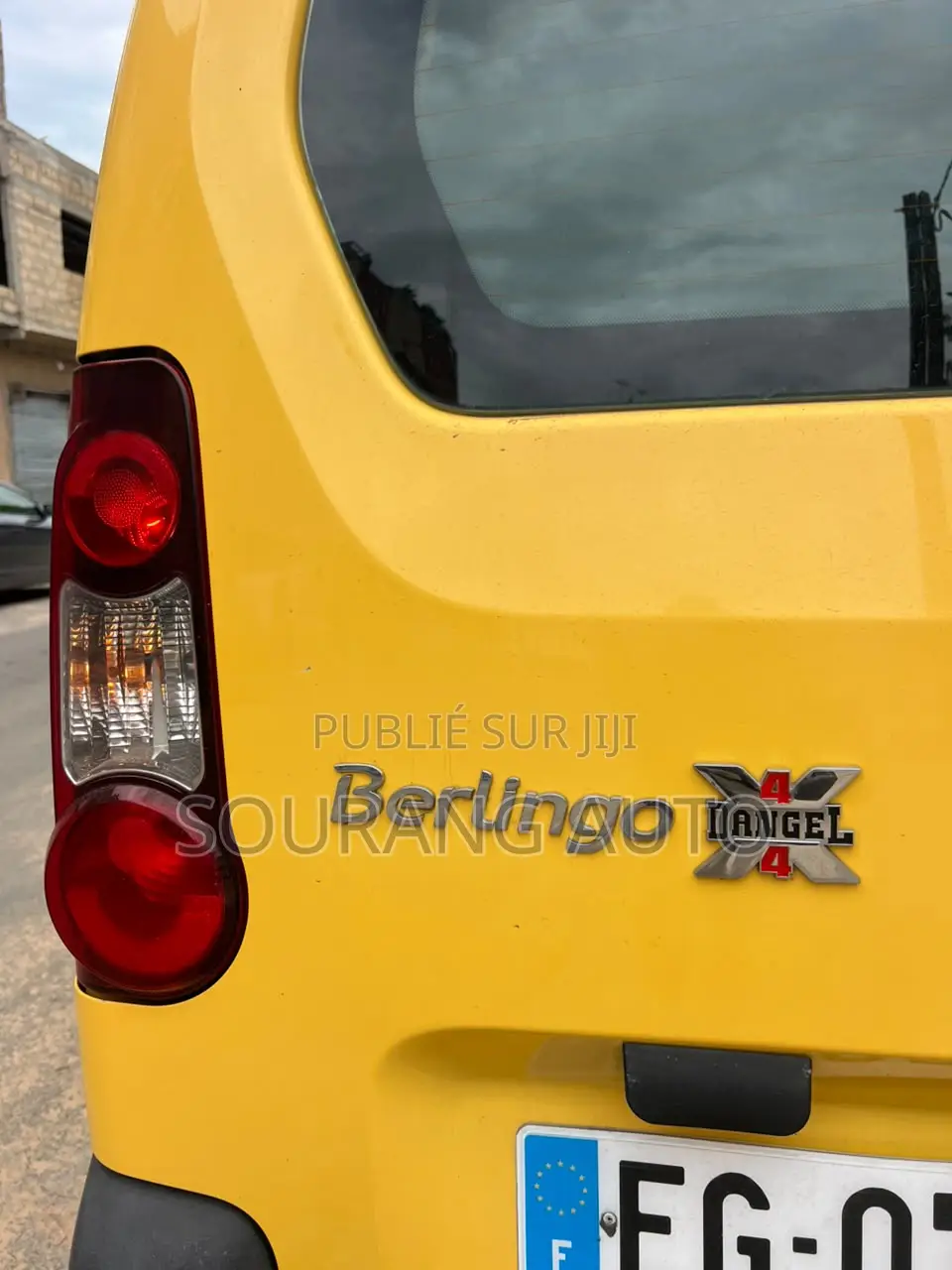 Citroen Berlingo 2017 Jaune