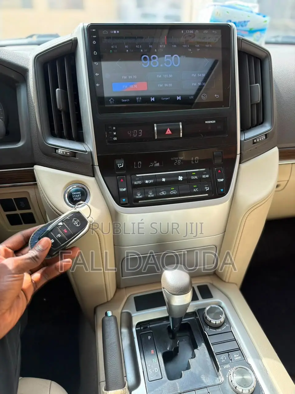 Toyota Land Cruiser Prado 2021 Noir