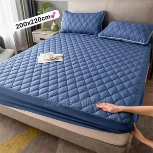 Housse De Protection Matelassée 200×220 Cm, Douce, Confortable