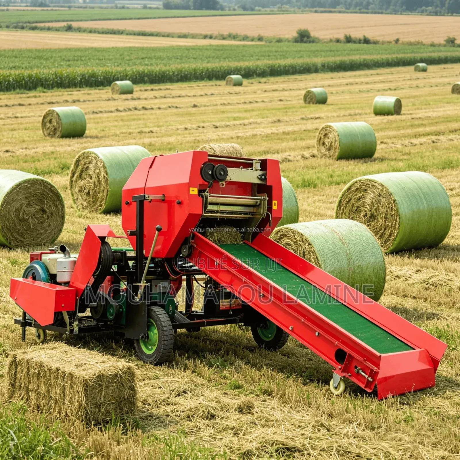 Machine À Emballer Le Foin en Botte