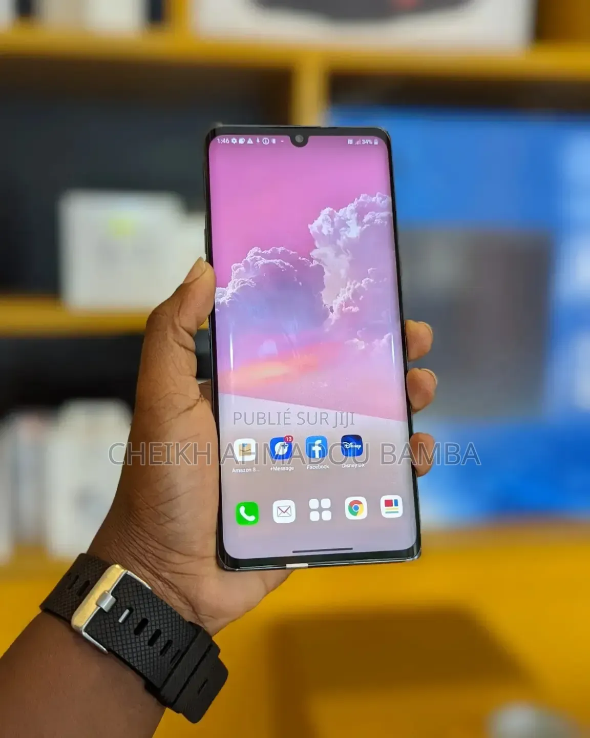 Nouveau LG Velvet 5G 128 GB Rouge