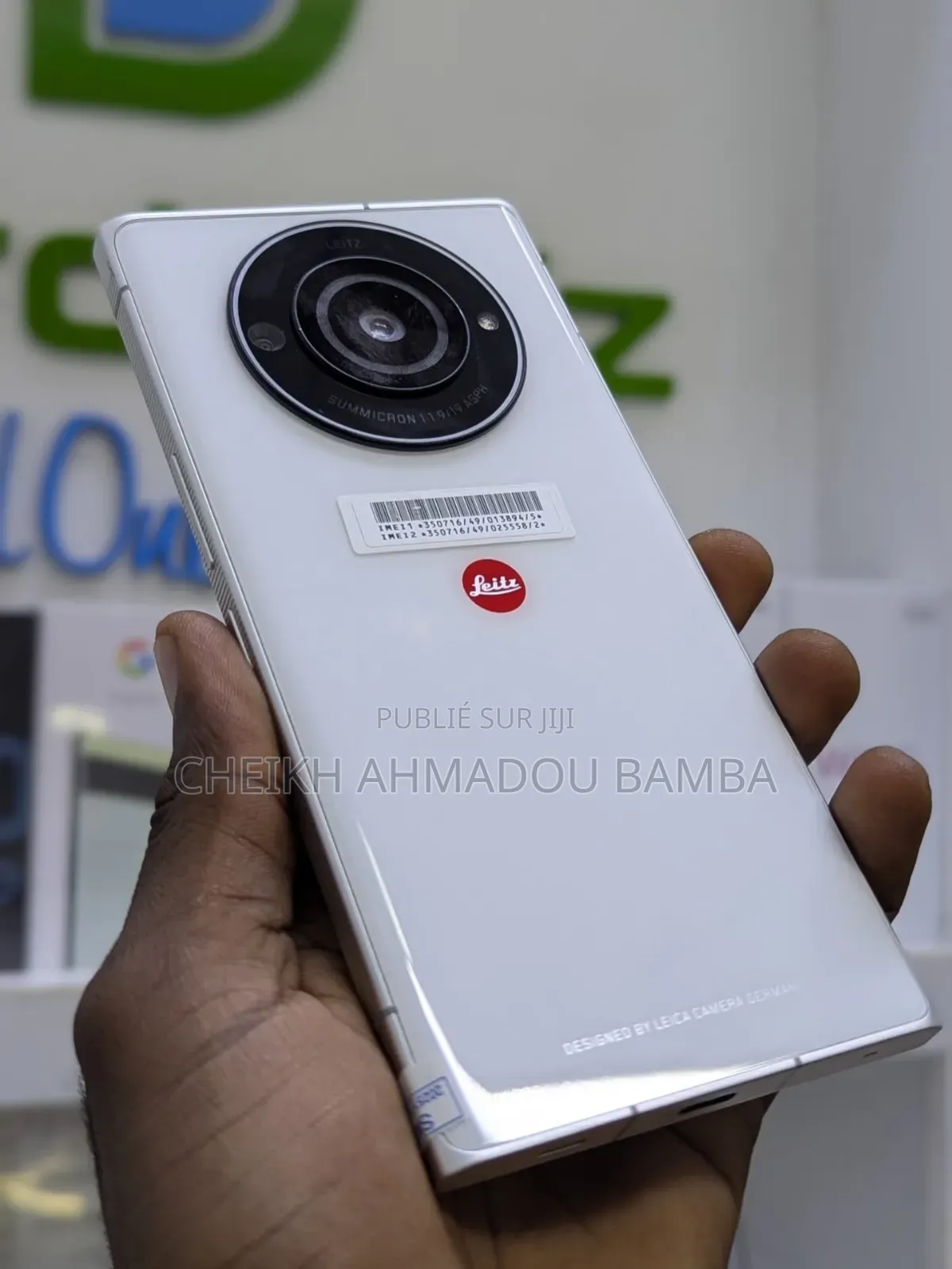 Nouveau Leica Leitz Phone 2 512 GB Blanc