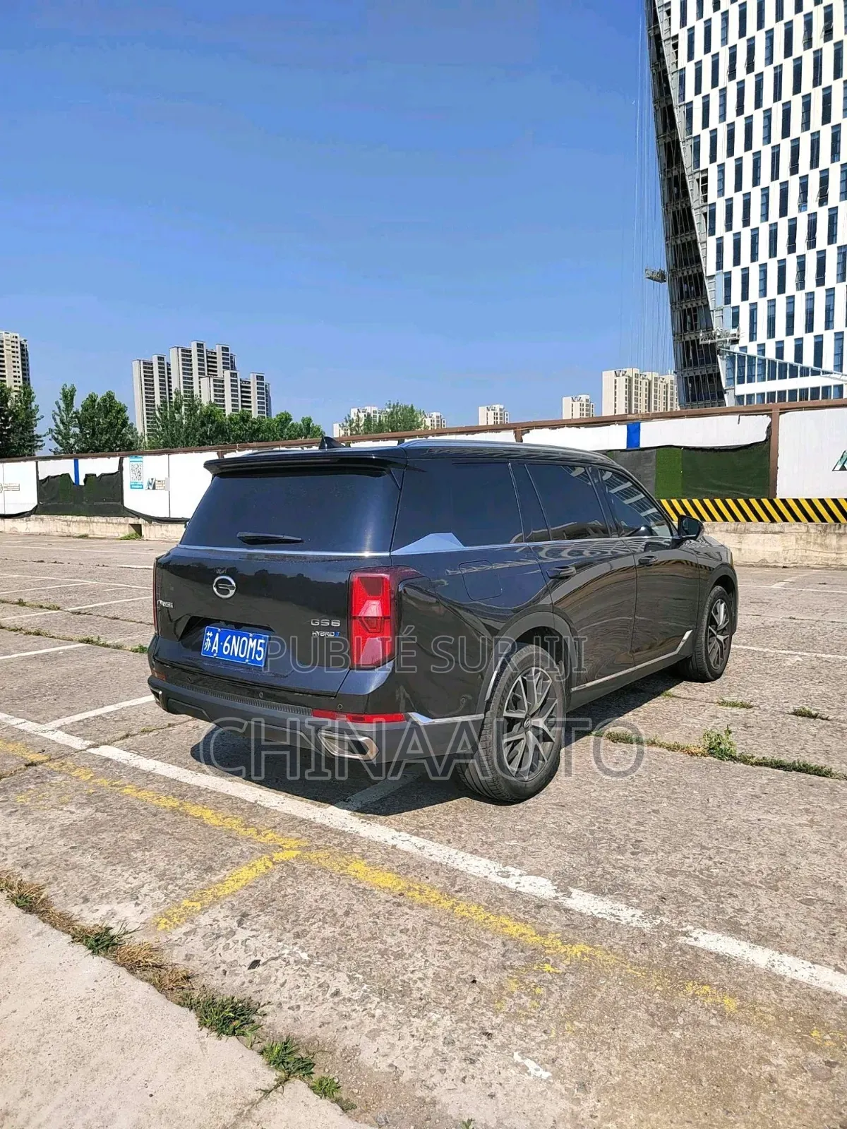 GAC GS8 2022 Noir