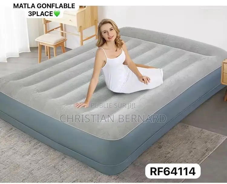Matelas Gonflable + Pompe