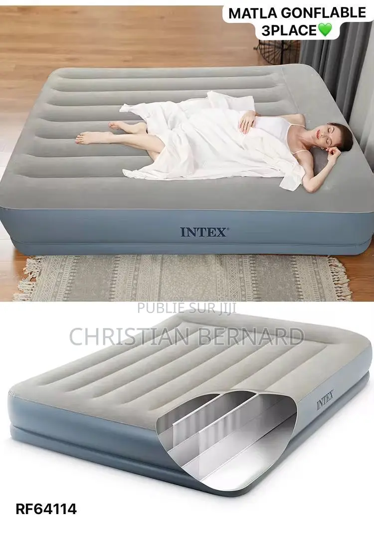 Matelas Gonflable + Pompe