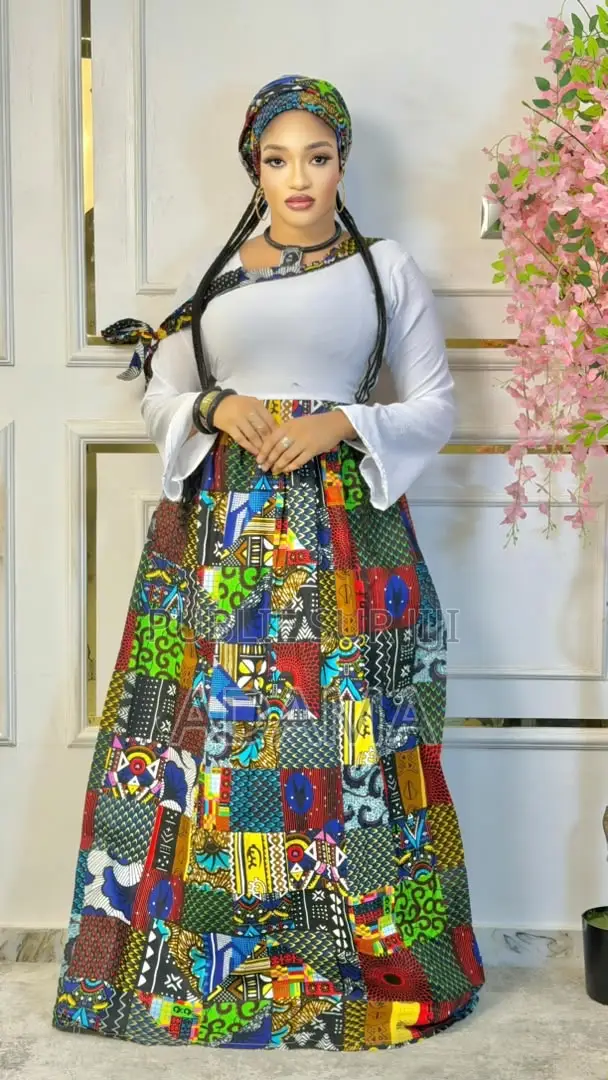 Spécial Magal Robe Avec Foulard