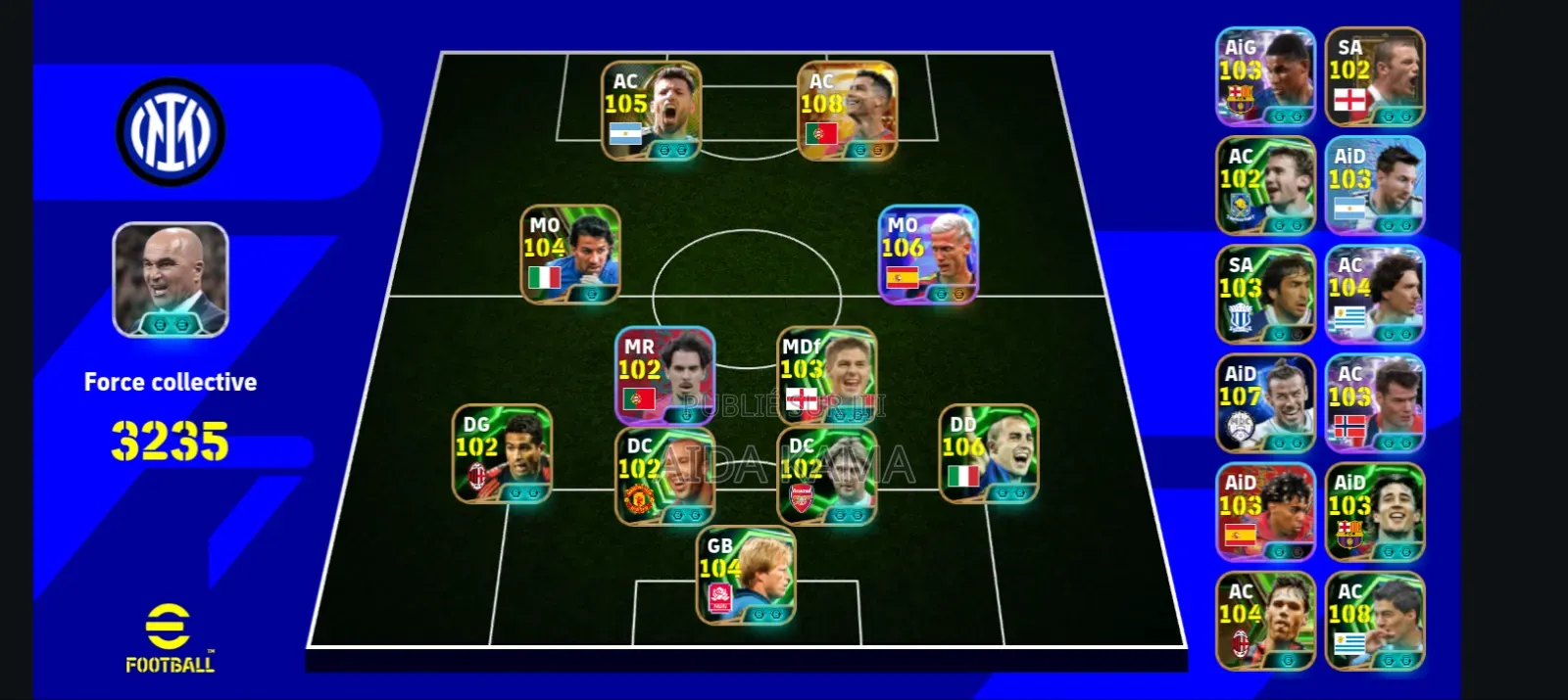 Compte Efootball a Vendre