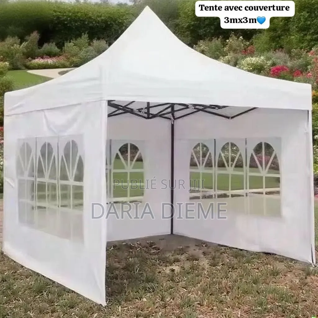 Tente Avec Couverture (3m*3m) Très Solide