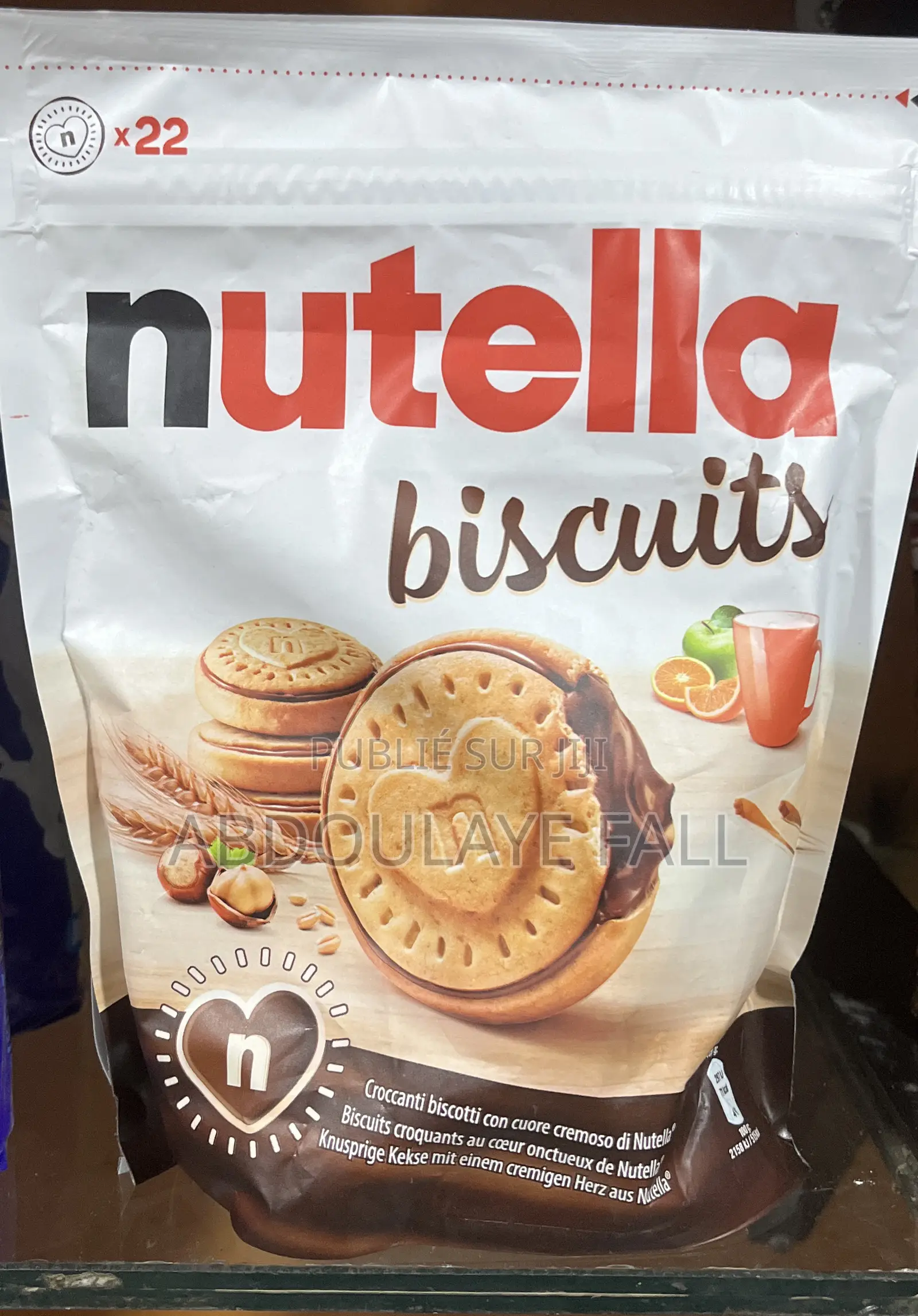 Biscuits Nutella
