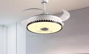 Ventilateur De Plafond Pales Rétractables