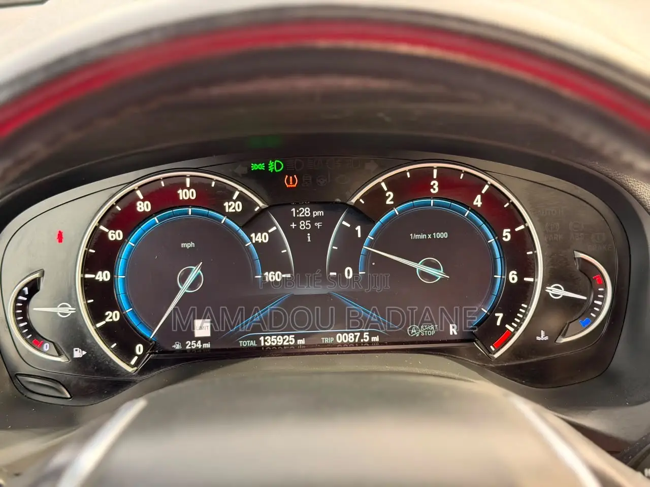 BMW X3 xDrive30i AWD 2018 Bleu