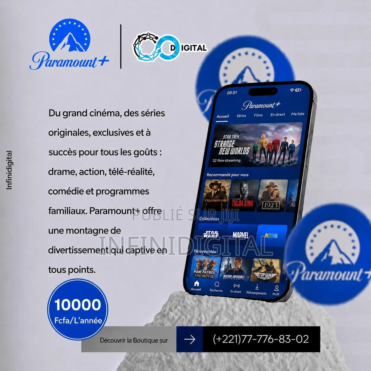 Abonnement Paramount+