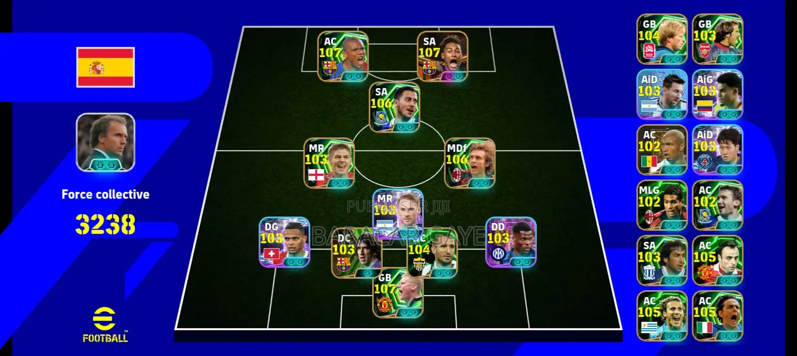 Compte Efootball