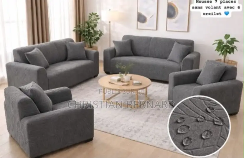 Housse De Fauteuil Sans Volant 7 Places