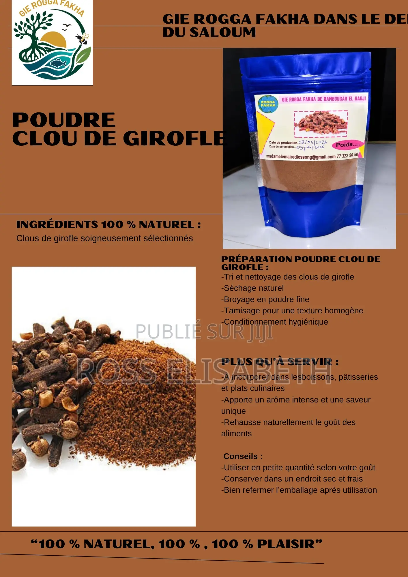 Poudre Clou De Girofles