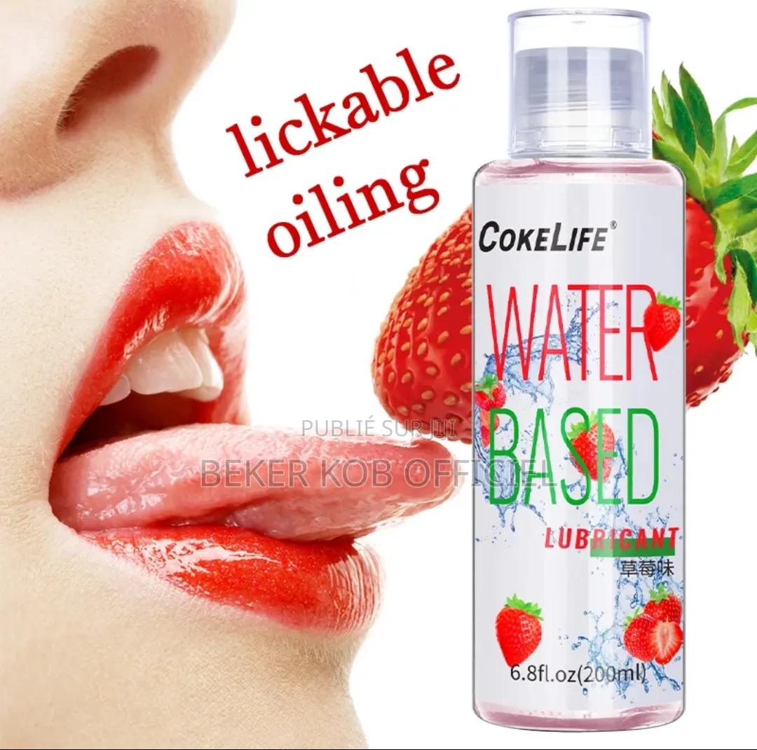 Gel Lubrifiant Intime Fruité Et Commestible