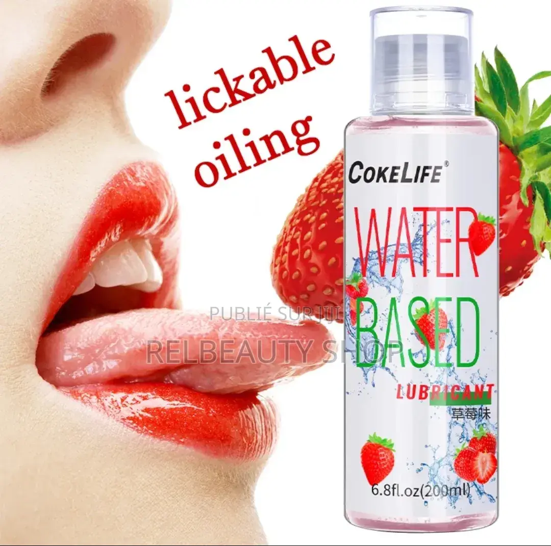 Gel Lubrifiant Intime Fruité Et Commestible