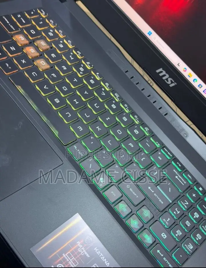 Nouveau Ordinateur portable MSI Katana 15 16GB Intel Core i7 SSD 1T