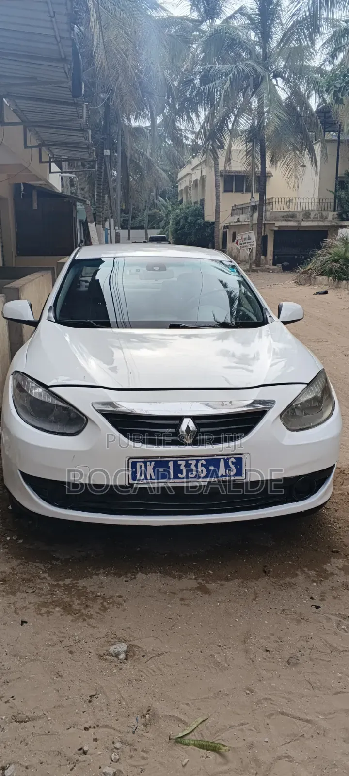 Renault Fluence 2013 Blanc
