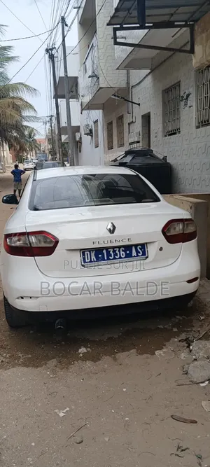 Renault Fluence 2013 Blanc