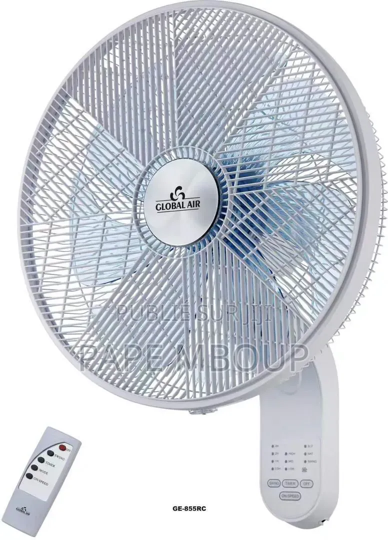 Ventilateur Global Air 18pouces Avec Télécommande