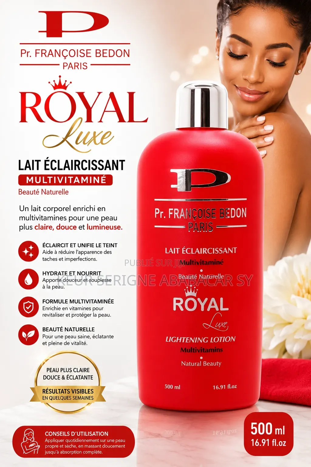 Lait De Corp Paul François Bedon