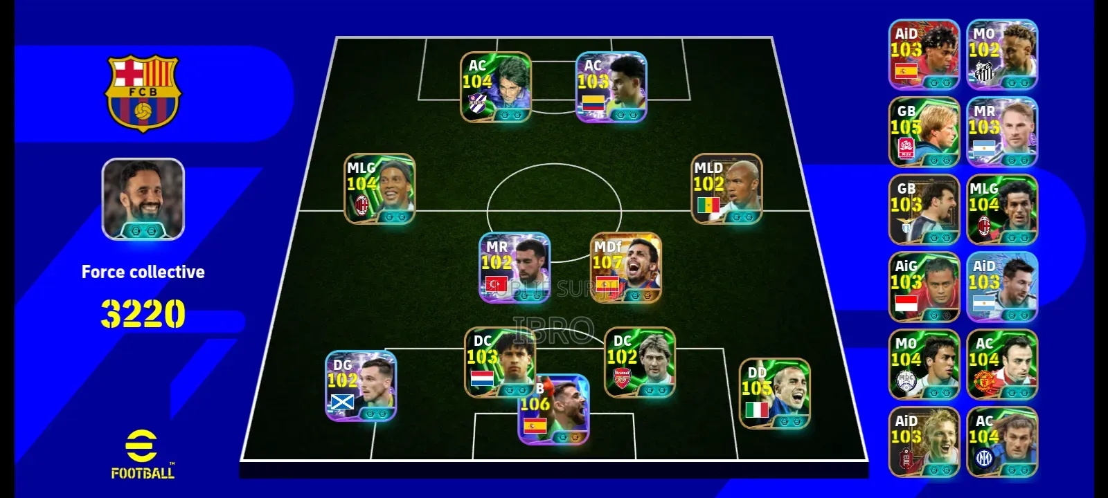 Compte Efootball