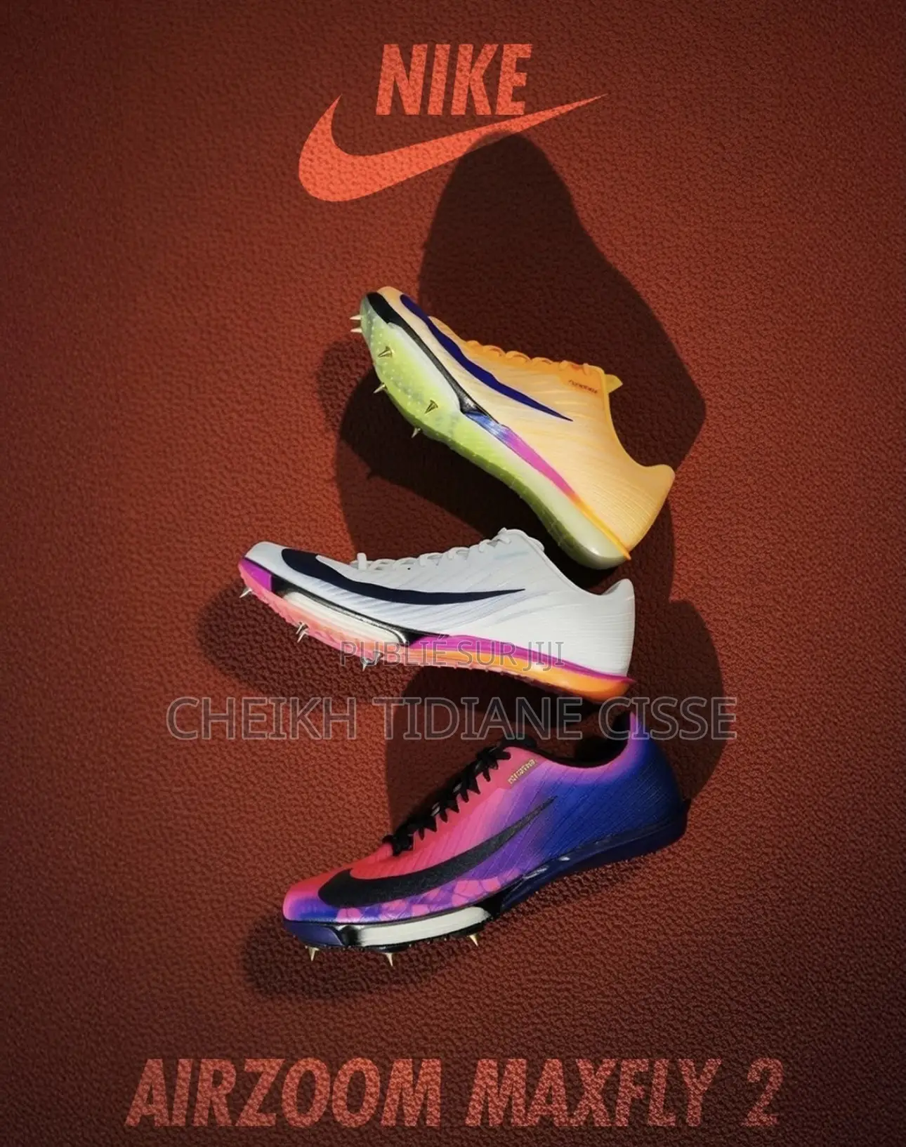 Pointe Carbone Nike Max Fly 2 Pour Athlétisme