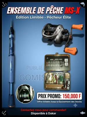 Daiwa Canne À Pêche Ms X,moulinet Ms+x Complet + Leurres, Filet