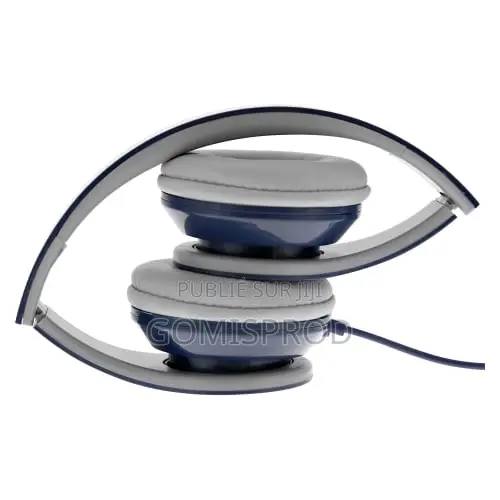 Casque Filaire STREAM, Prise Jack 3,5 Mm, Bleu