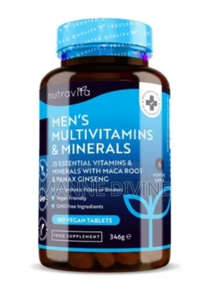 Un (1) Comprimé, 25 Nutriments Pour 6 Mois D'Énergie.