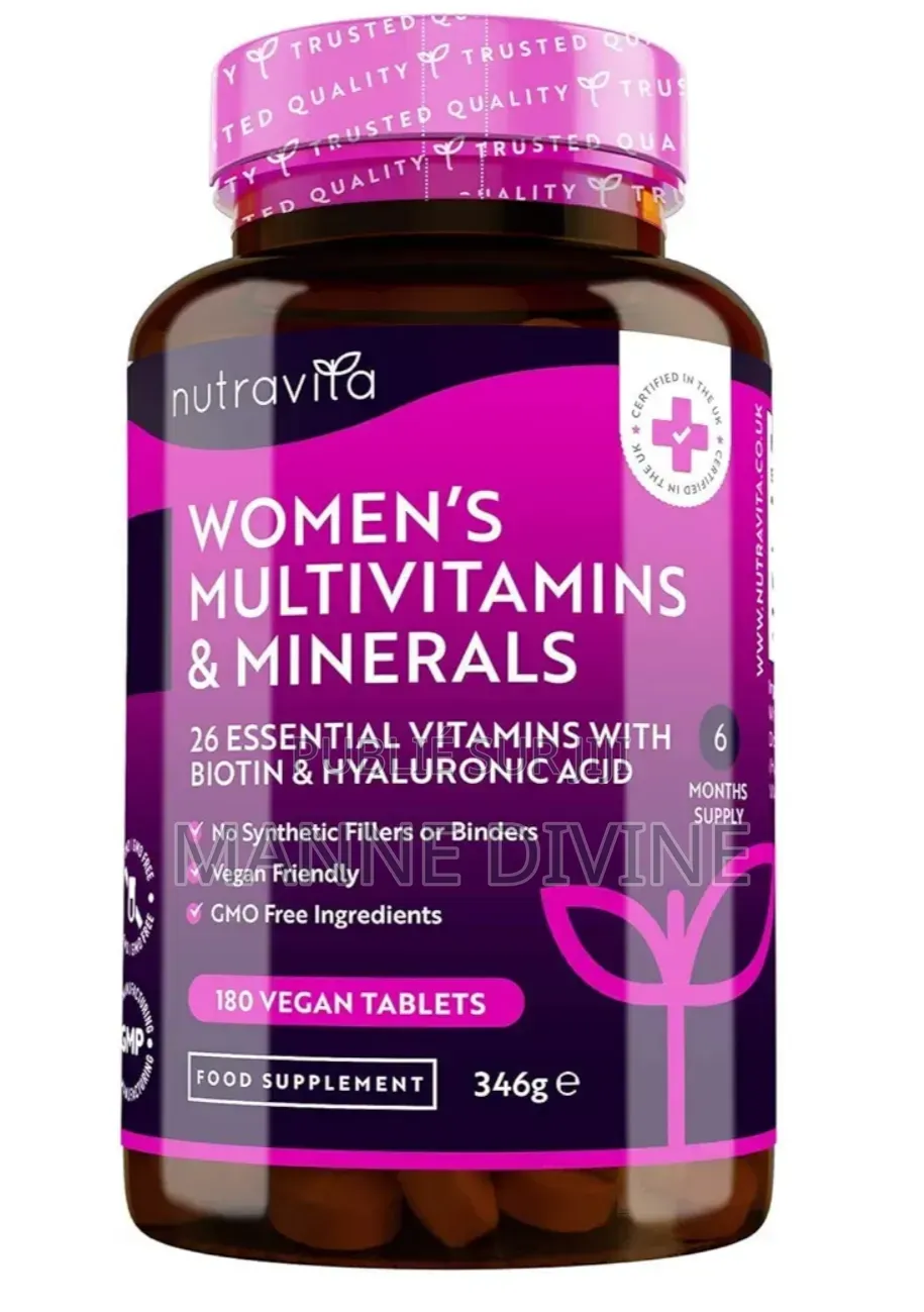 Un (1) Comprimé, 25 Nutriments Pour 6 Mois D'Énergie.