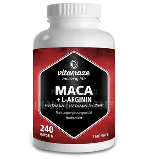Formule Ultra-Puissante : Maca Noire, L-Arginine Ginseng Panax