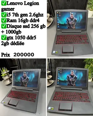 Ordinateur portable Lenovo Legion Y520 16GB Intel Core i5 HDD+SSD 256GB