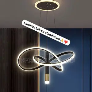 Lustre Suspendu LED Design Contemporain – Édition Luxe