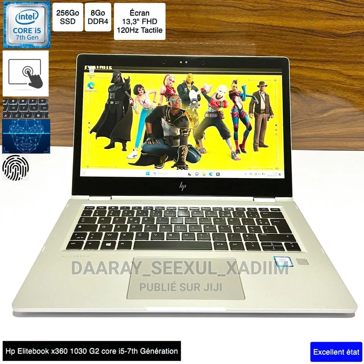 New HP EliteBook X360 1020 G2 8GB Intel Core I7 SSD 256GB
