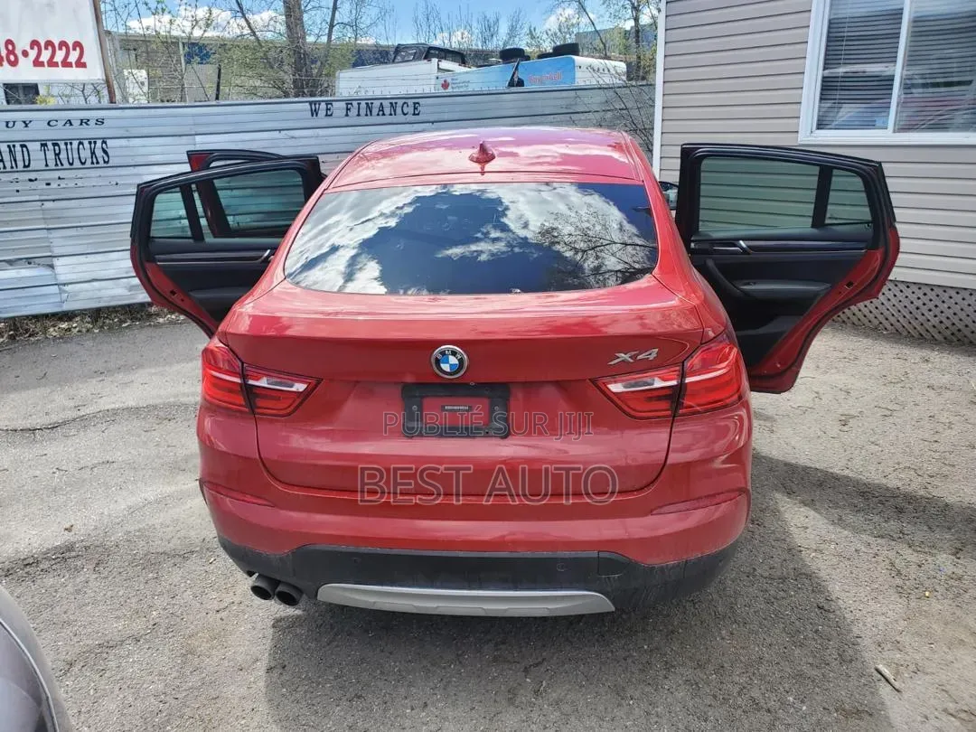 BMW X4 2015 Rouge