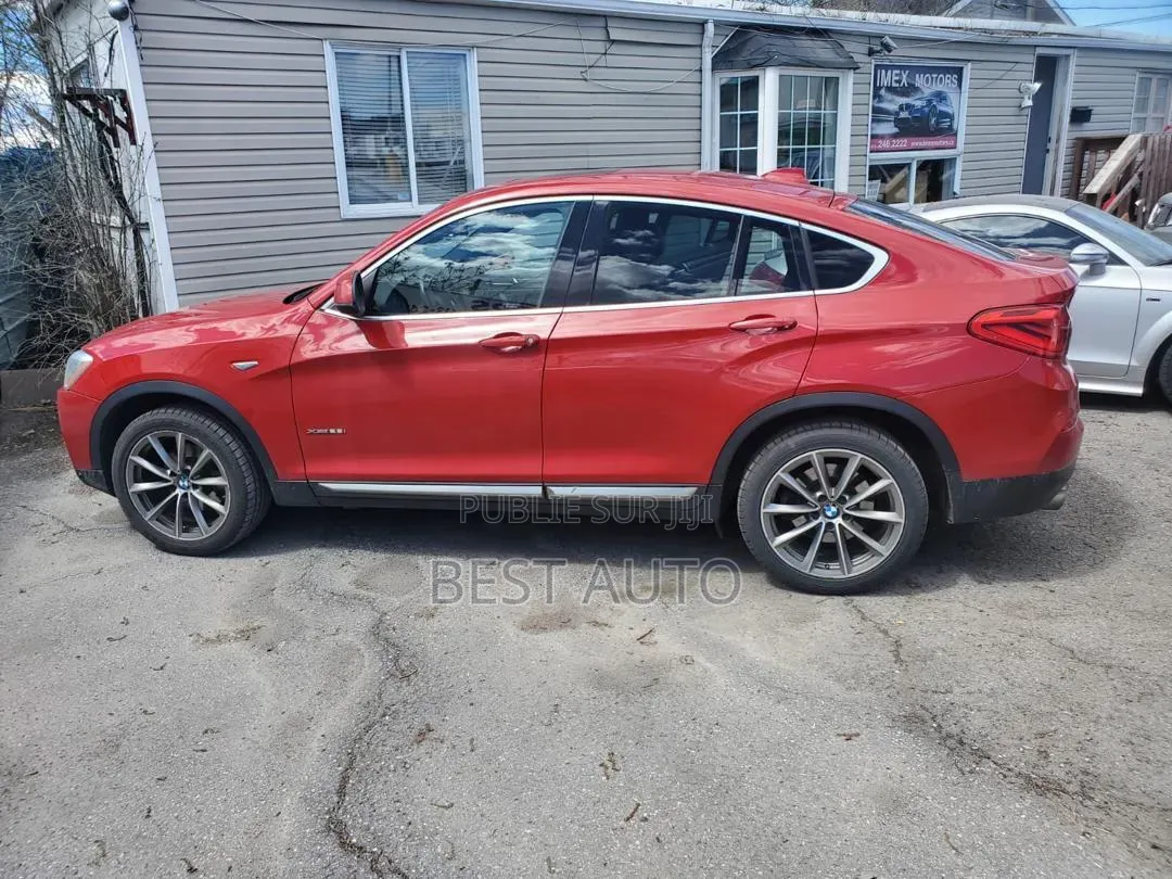 BMW X4 2015 Rouge