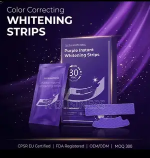 Smile Kit – Bandes Blanchissantes Violettes