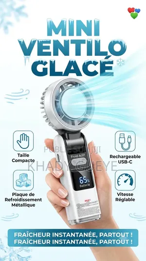 Mini Ventilateur Turbo Refroidisseur