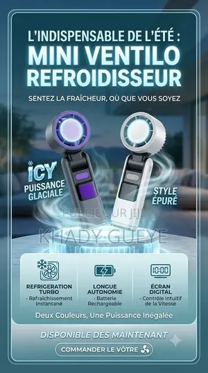 Mini Ventilateur Turbo Refroidisseur